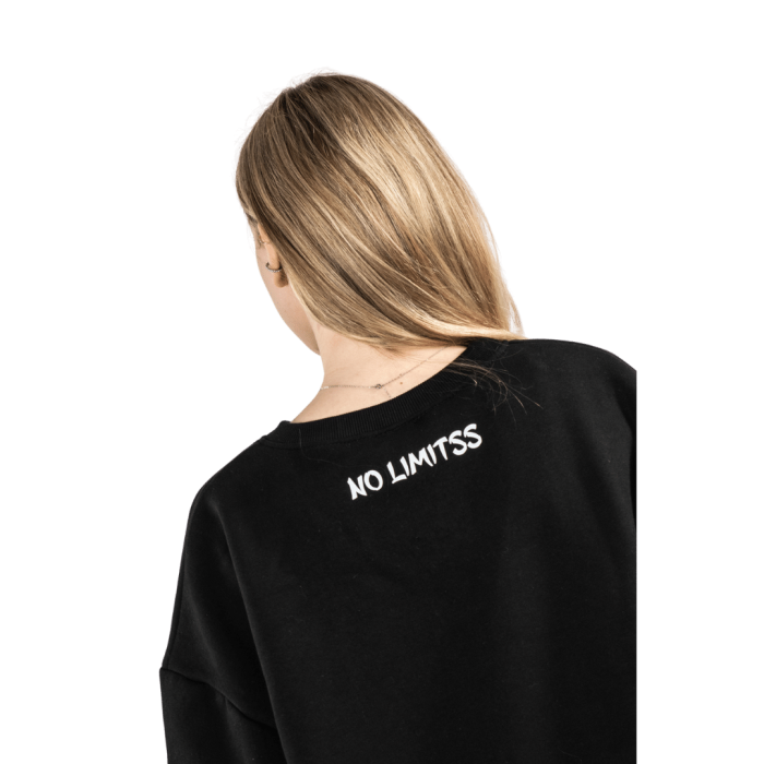 Bluza OVERSIZE czarna LOVE